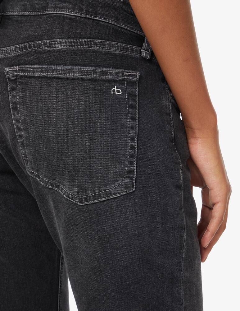 rinascente Rag & Bone Jeans boyfriend a vita bassa Dre - Nero