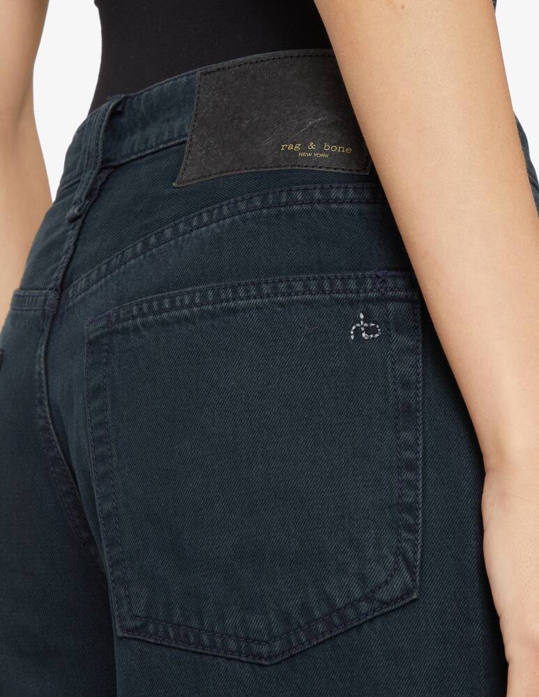 rinascente Rag & Bone Jeans a vita alta a palazzo Sofie - Nero