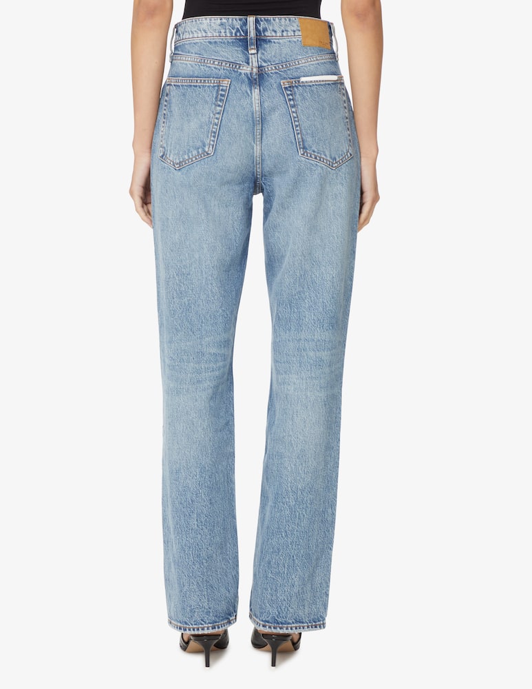 Rag & Bone Jeans straight a vita alta Alex - Blu - immagine 3 Rag & Bone Jeans straight a vita alta Alex - Blu - immagine 3