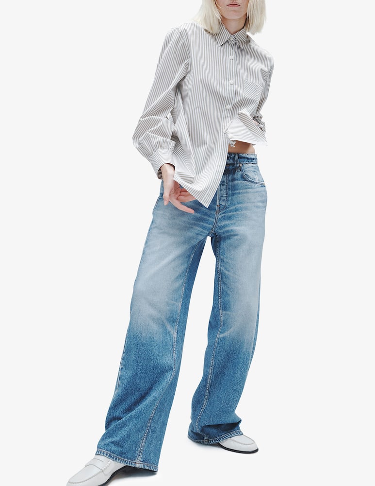 Rag & Bone Jeans Miramar a gamba larga - immagine 2 Rag & Bone Jeans Miramar a gamba larga - immagine 2