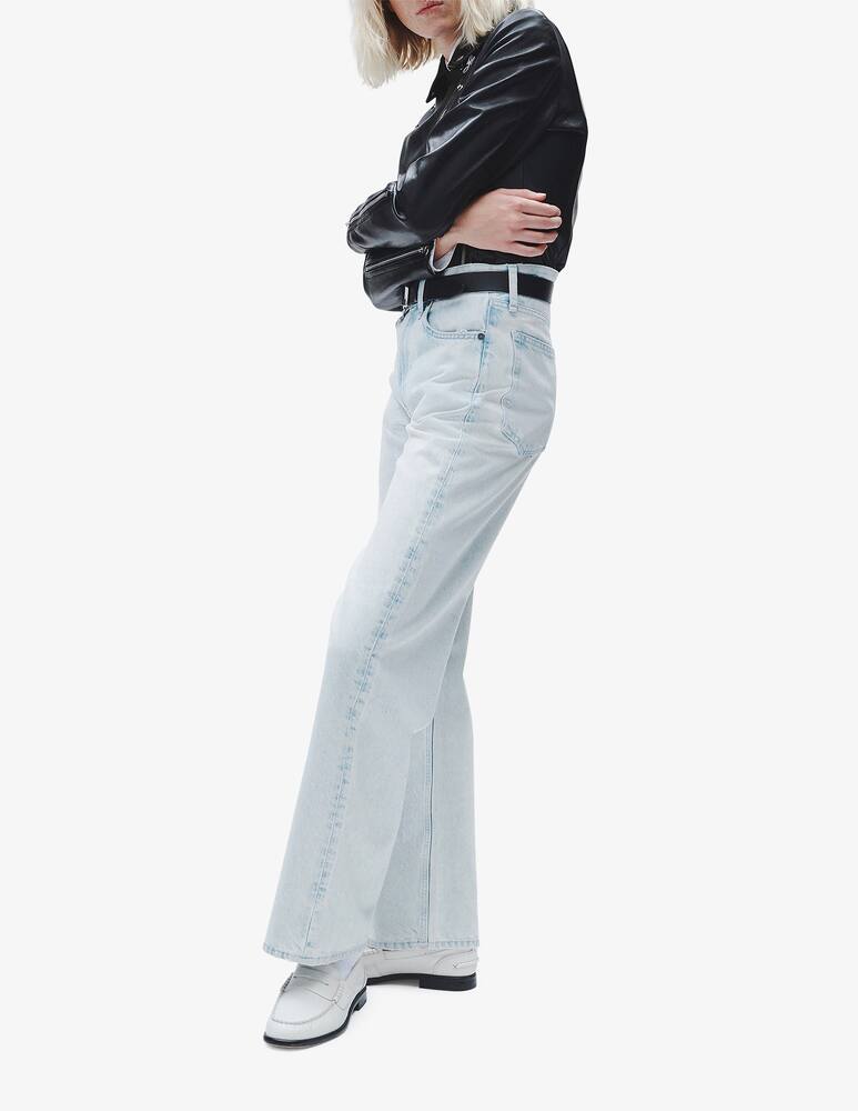 rinascente Rag & Bone Logan wide leg superlight jeans