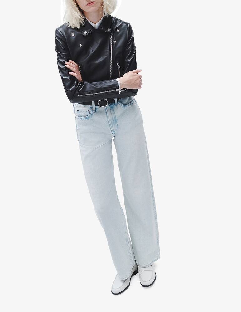 rinascente Rag & Bone Logan wide leg superlight jeans