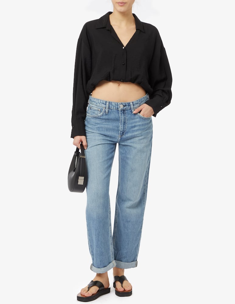 rinascente Rag & Bone Jeans larghi a vita bassa Featherweight