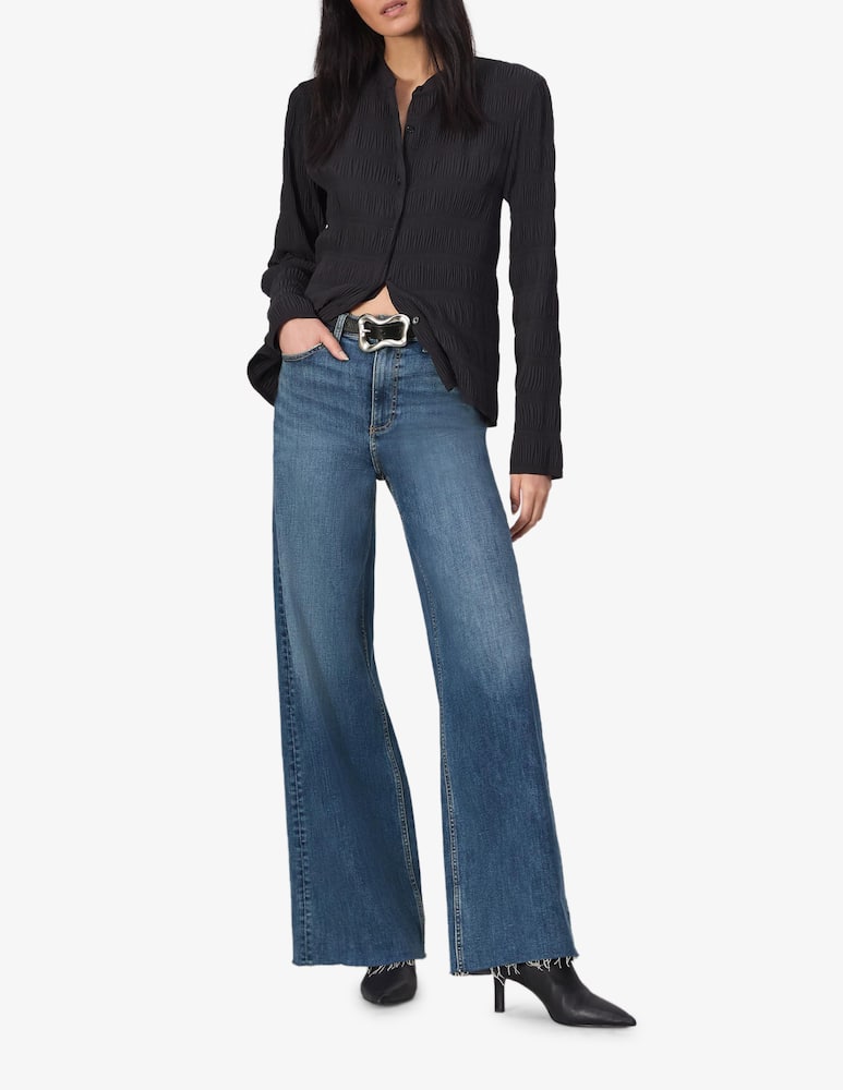 rinascente Rag & Bone Flexi sofie wide jeans