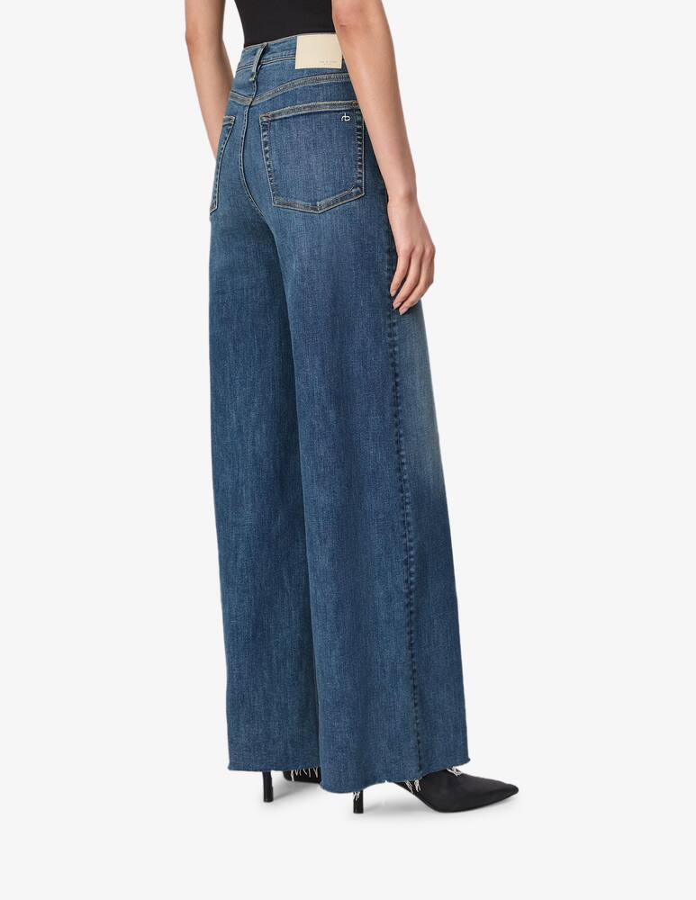 rinascente Rag & Bone Flexi sofie wide jeans