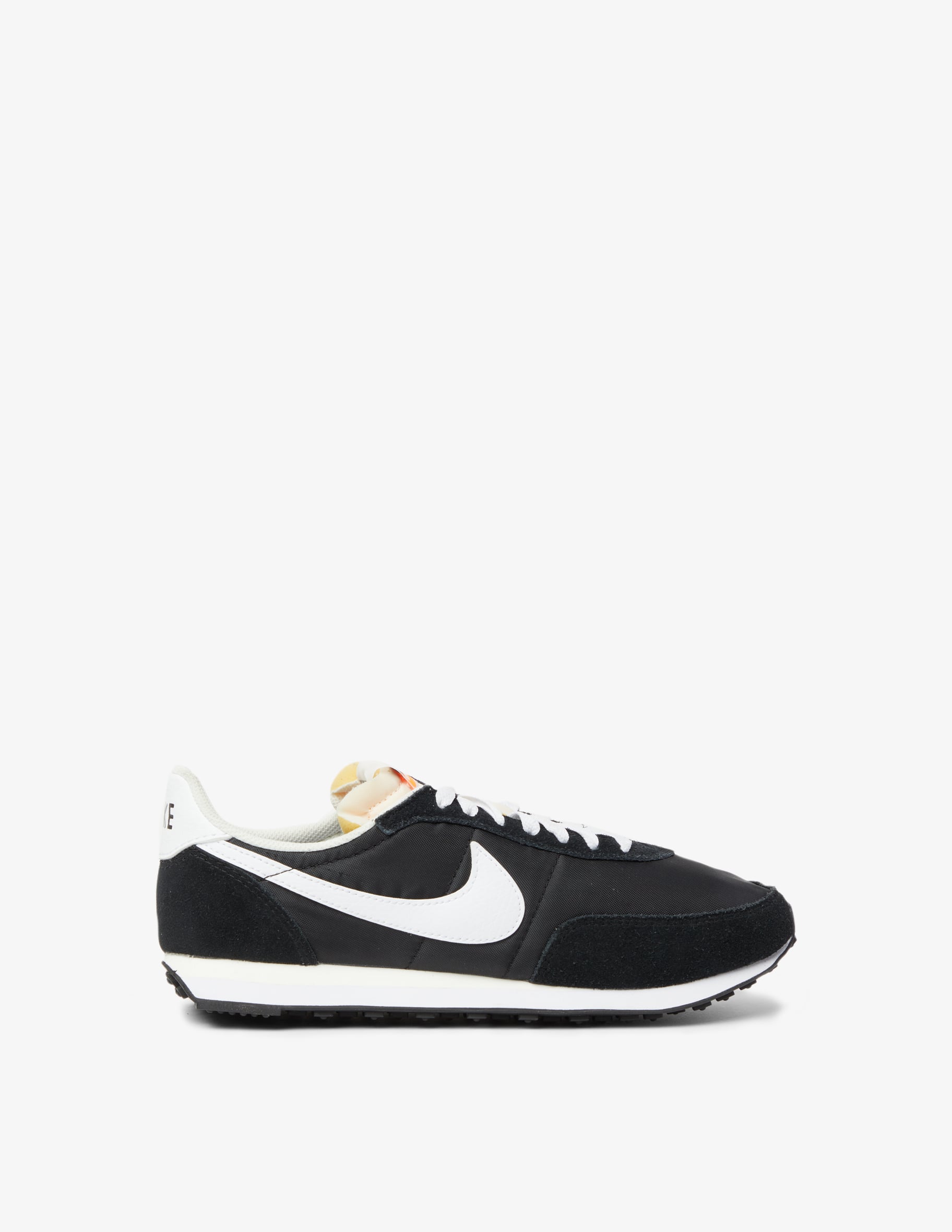 nike waffle trainer 2 black white