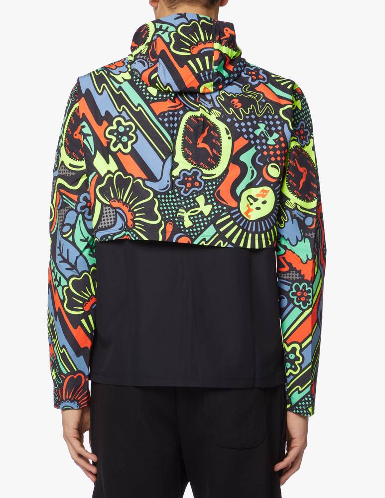 rinascente Under Armour Full zip hooded run weird jacket