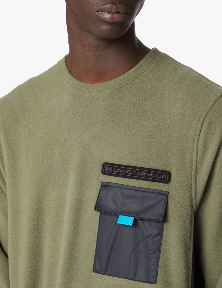 rinascente Under Armour Micro pile roundneck sweatshirt