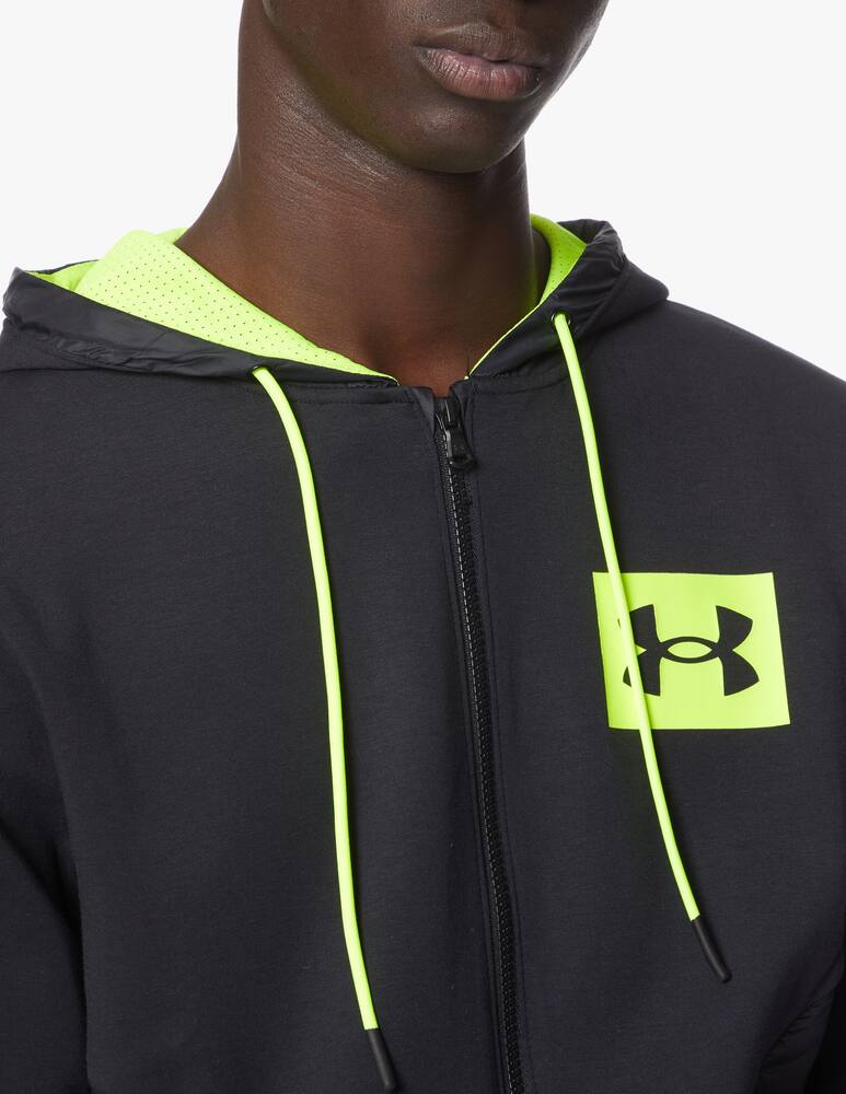 rinascente Under Armour Summit knit fzip hoodie
