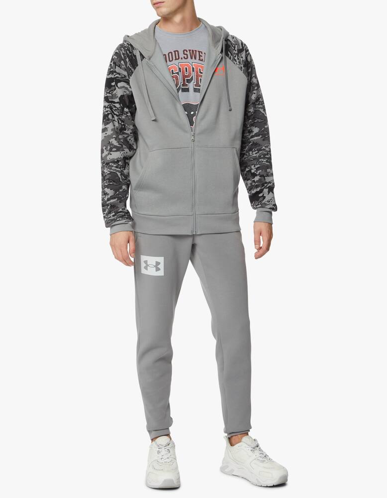rinascente Under Armour Felpa con cappuccio e zip camo rival 