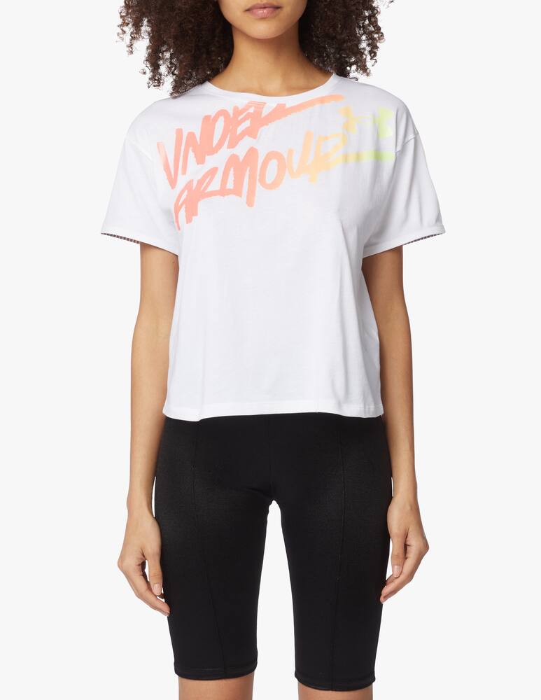 rinascente Under Armour T-shirt in misto cotone Live Chroma