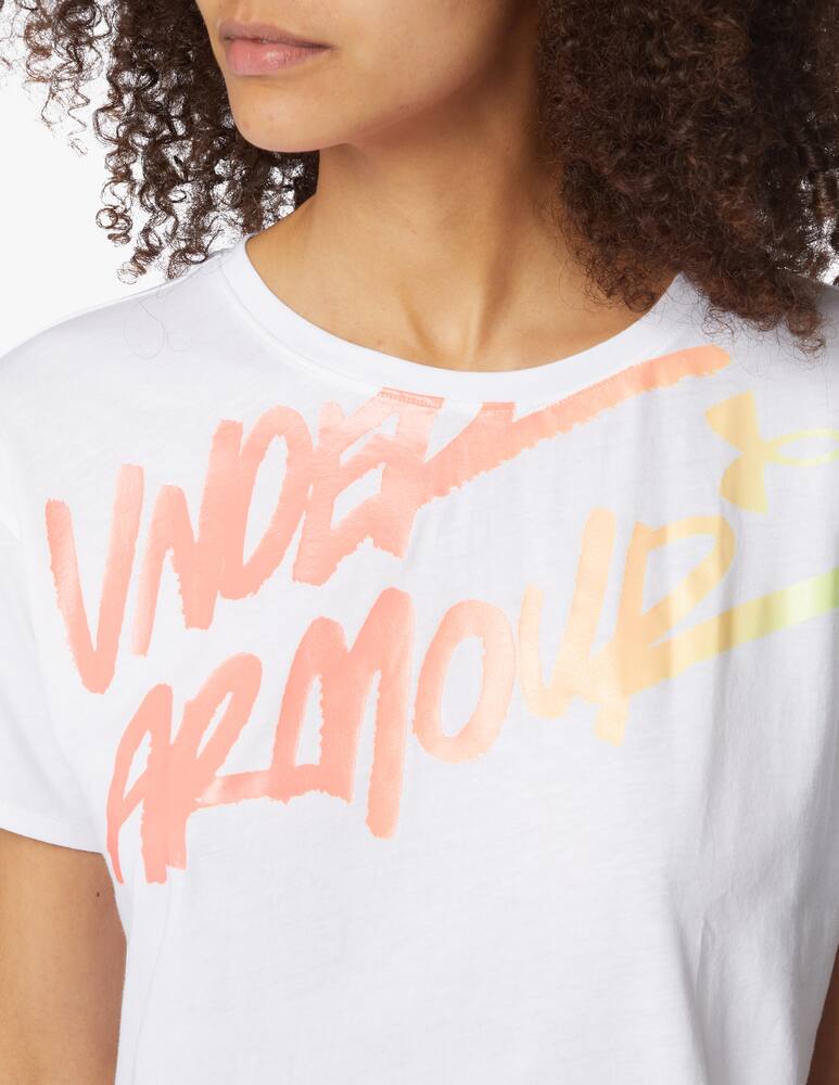 rinascente Under Armour T-shirt in misto cotone Live Chroma