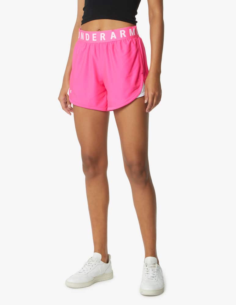 Under Armour Play Up 5 in sport shorts - pink - picture 2 Under Armour Play Up 5 in sport shorts - pink - picture 2