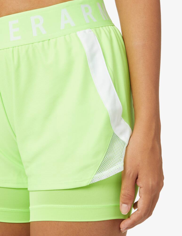 rinascente Under Armour Play Up 2 in 1 sport shorts - green