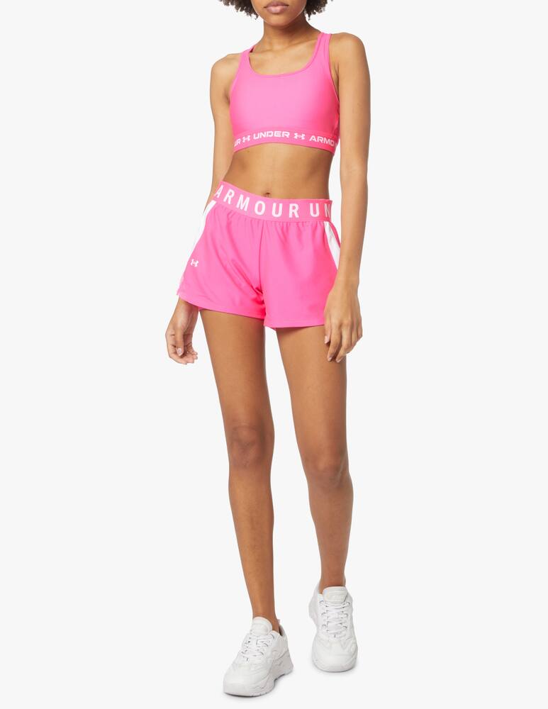 rinascente Under Armour Mid crossback bra - pink