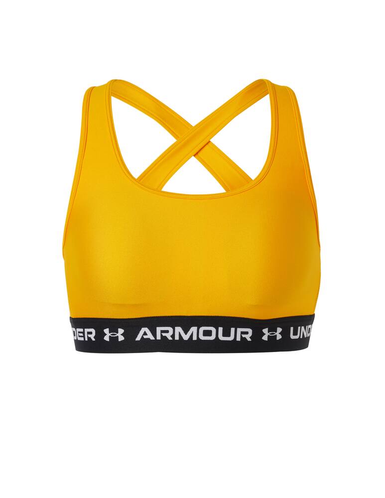 rinascente Under Armour Reggiseno sportivo Mid crossback - giallo