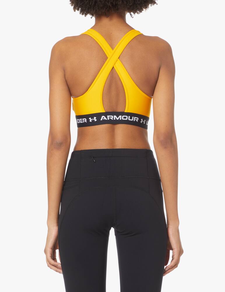 rinascente Under Armour Reggiseno sportivo Mid crossback - giallo