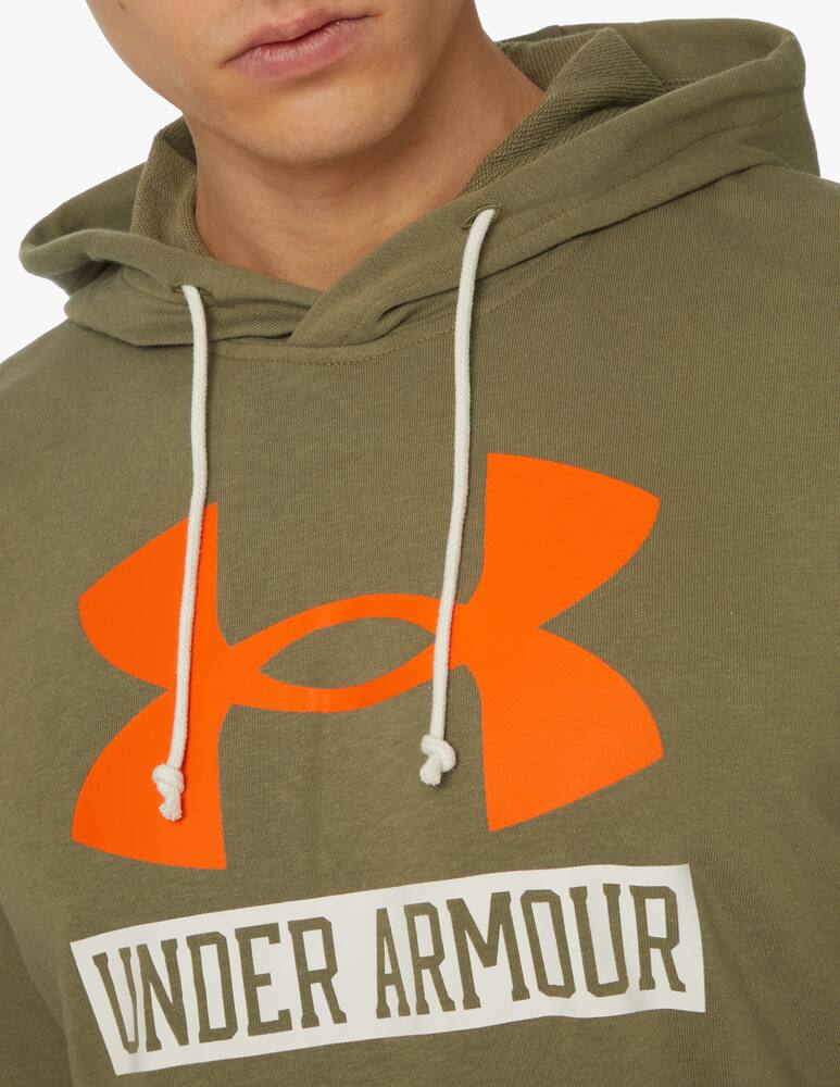 rinascente Under Armour Felpa con cappuccio big logo rival ft - multicolor