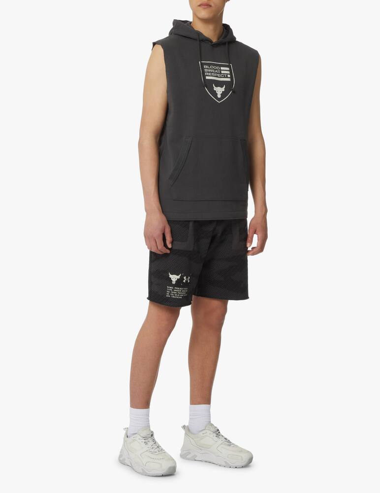 rinascente Under Armour Bull sleeveless hoodie - grey