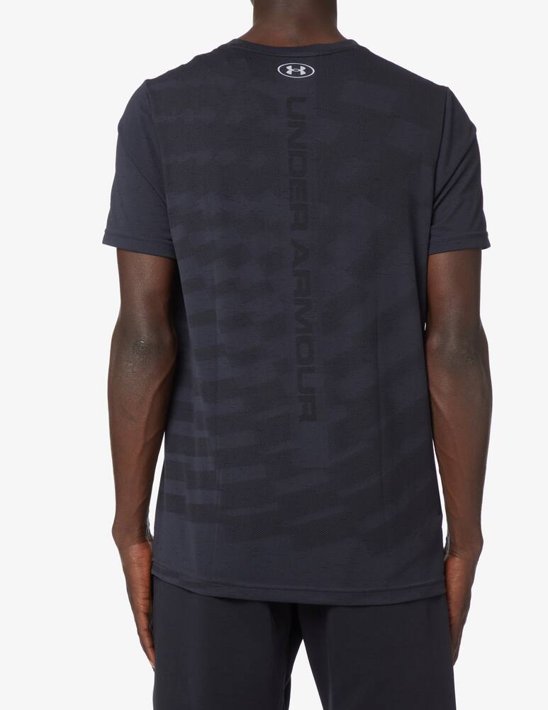 rinascente Under Armour Maglietta seamless scritta back - Nero