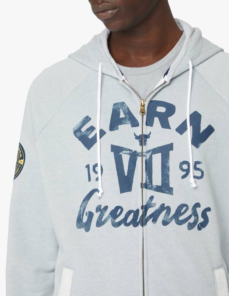 rinascente Under Armour Fzip hoodie - grey