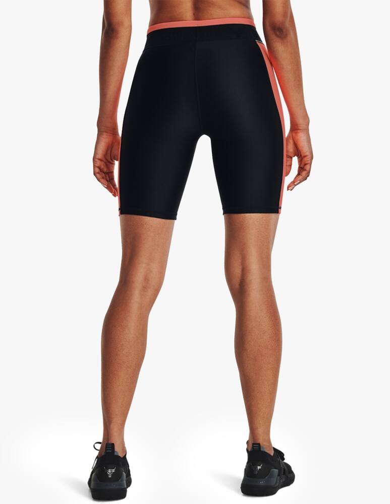 rinascente Under Armour Project Rock HeatGear bike sports shorts - black