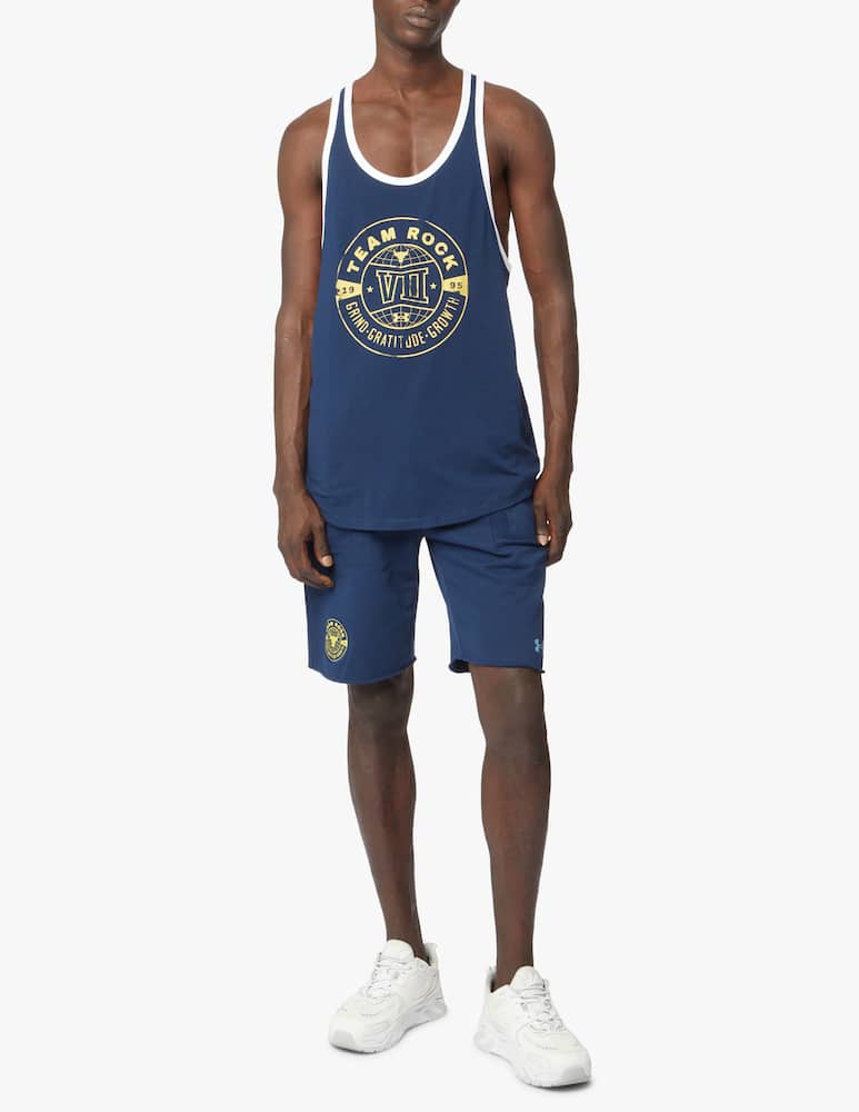 rinascente Under Armour Tank big print - blue