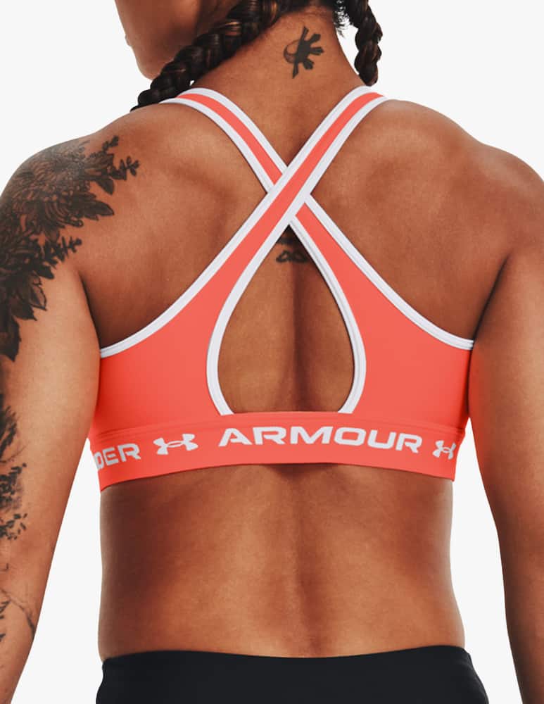 rinascente Under Armour Reggiseno sportivo Mid crossback - arancione