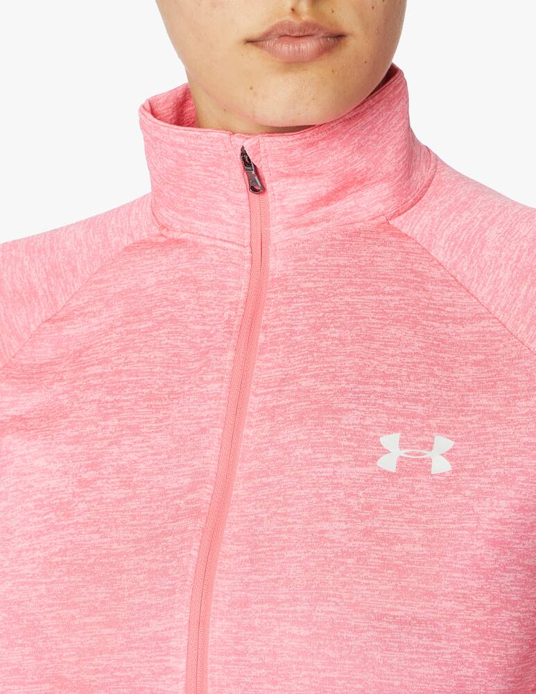 rinascente Under Armour Maglia maniche lunghe sportiva mezza zip Tech Twist - rosa