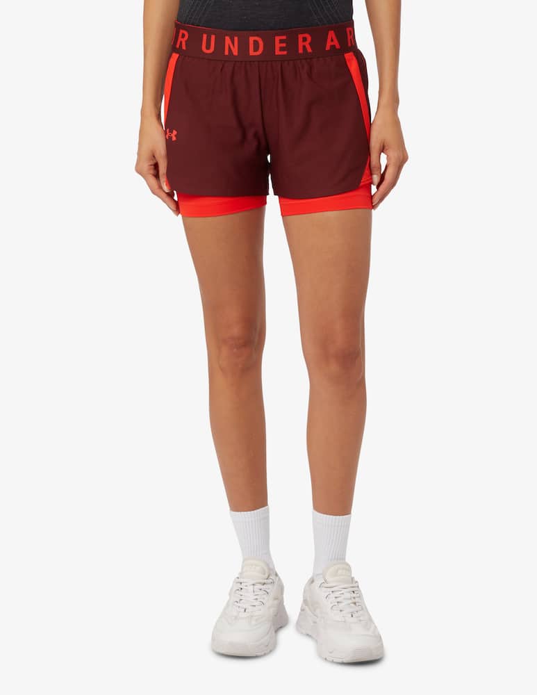 Under Armour Play Up 2-in-1 shorts - Red - picture 1 Under Armour Play Up 2-in-1 shorts - Red - picture 1