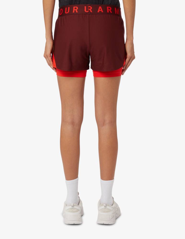 Under Armour Play Up 2-in-1 shorts - Red - picture 3 Under Armour Play Up 2-in-1 shorts - Red - picture 3