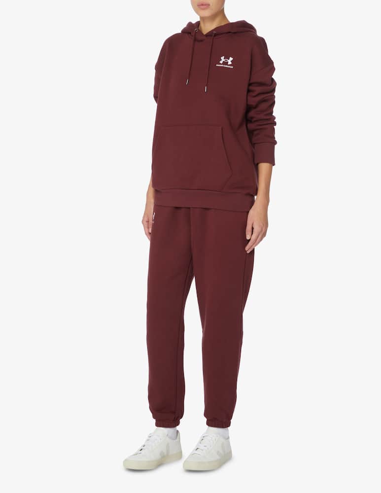 rinascente Under Armour Essential fleece joggers - Red