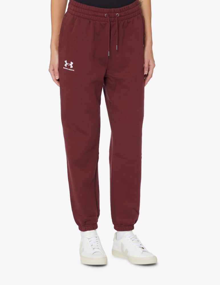 rinascente Under Armour Essential fleece joggers - Red