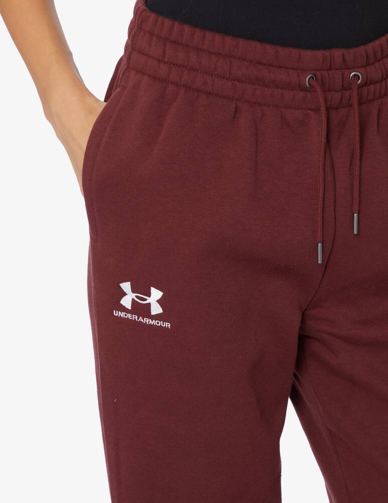 rinascente Under Armour Essential fleece joggers - Red
