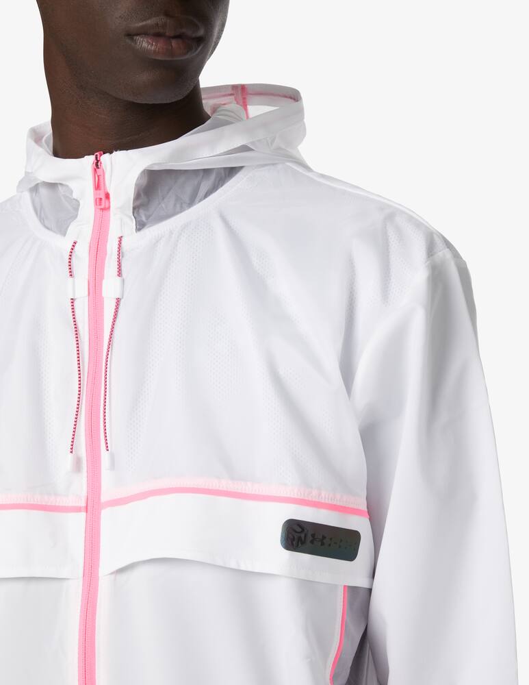 rinascente Under Armour Giacca in nylon run anywhere - Bianco