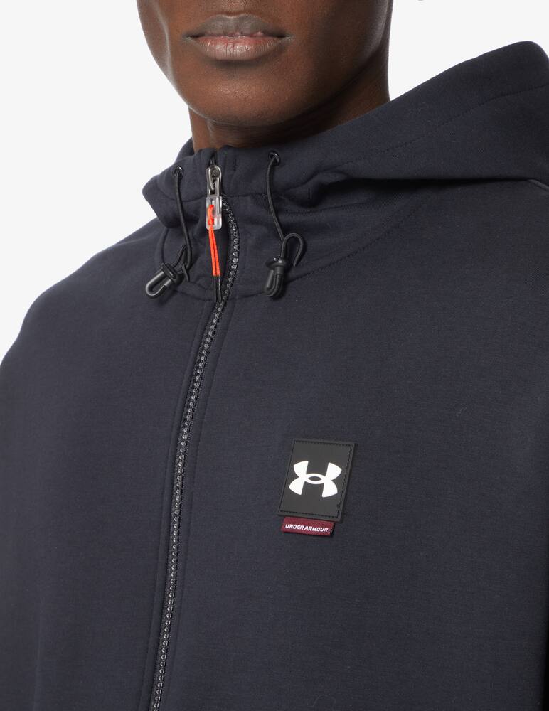 rinascente Under Armour Felpa con cappuccio e cerniera summit knit - Nero