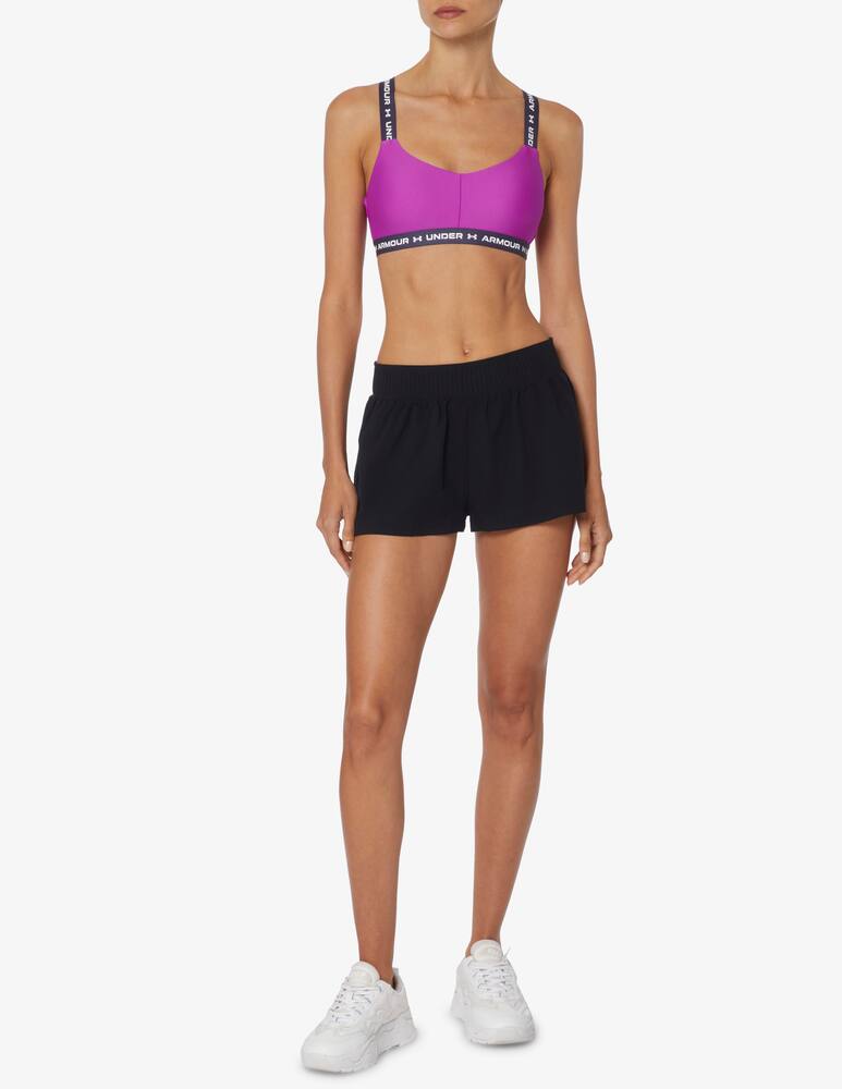Under Armour Top basso incrociato UA - Nero - immagine 2 Under Armour Top basso incrociato UA - Nero - immagine 2