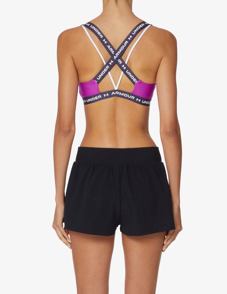 rinascente Under Armour Top basso incrociato UA - Nero