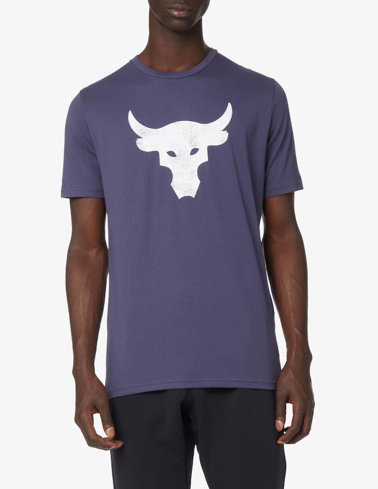 Under Armour Bull the rock logo t-shirt - Violet - picture 1 Under Armour Bull the rock logo t-shirt - Violet - picture 1