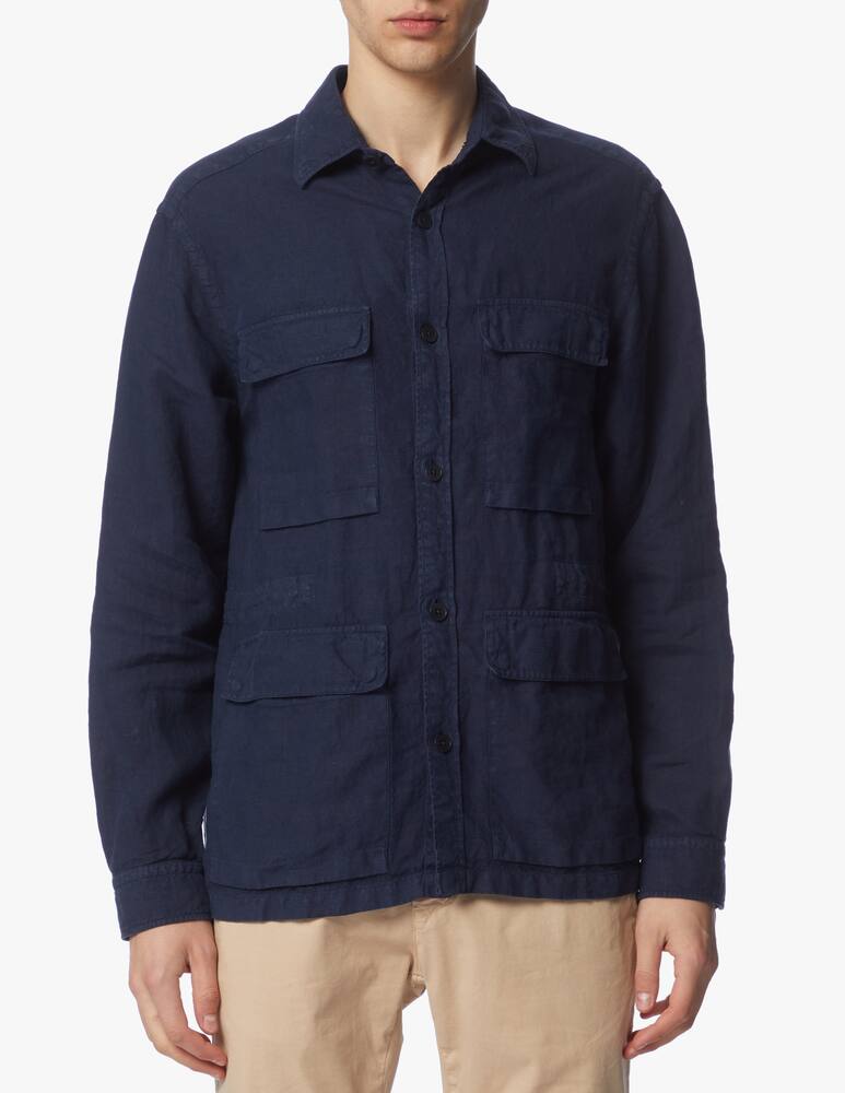 rinascente Zegna Giacca sahariana in lino