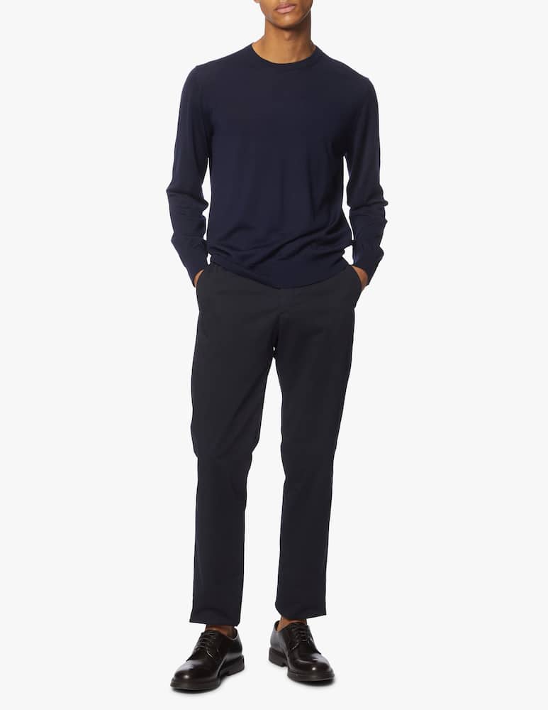 rinascente Zegna Maglia girocollo in lana merino