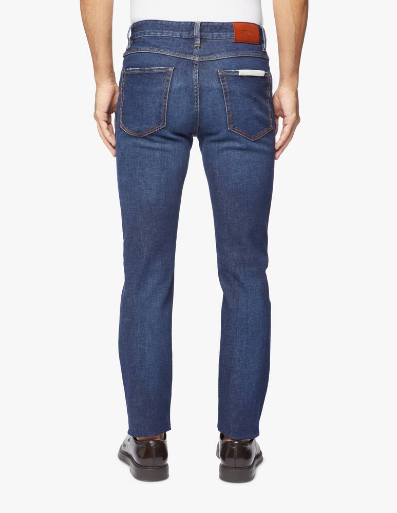 rinascente Zegna Cotton blue jeans