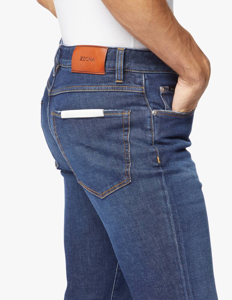 rinascente Zegna Cotton blue jeans