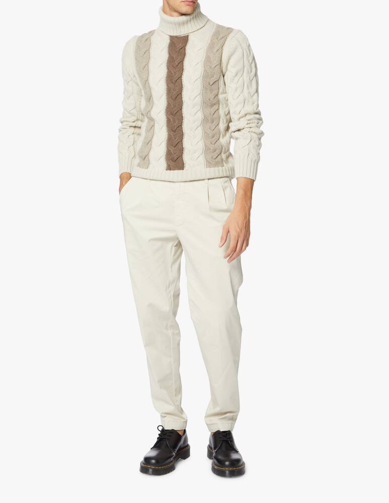 rinascente Zegna Pantalone in cotone satinato