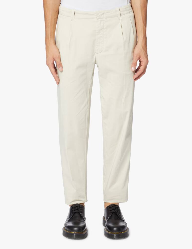 rinascente Zegna Pantalone in cotone satinato