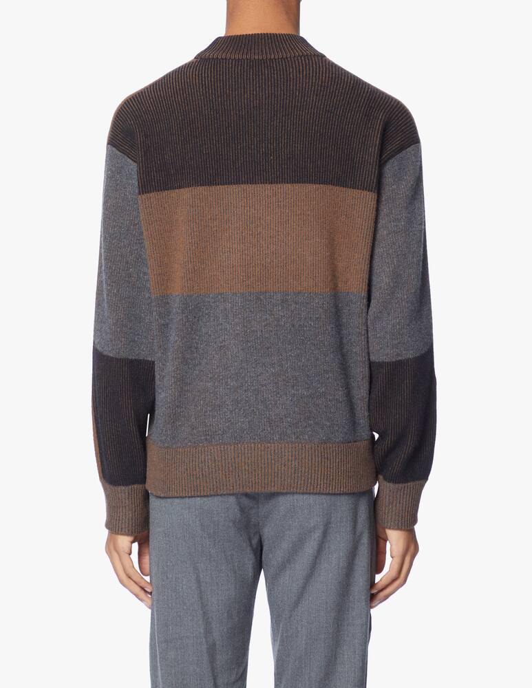 rinascente Zegna Colorblock wool sweater