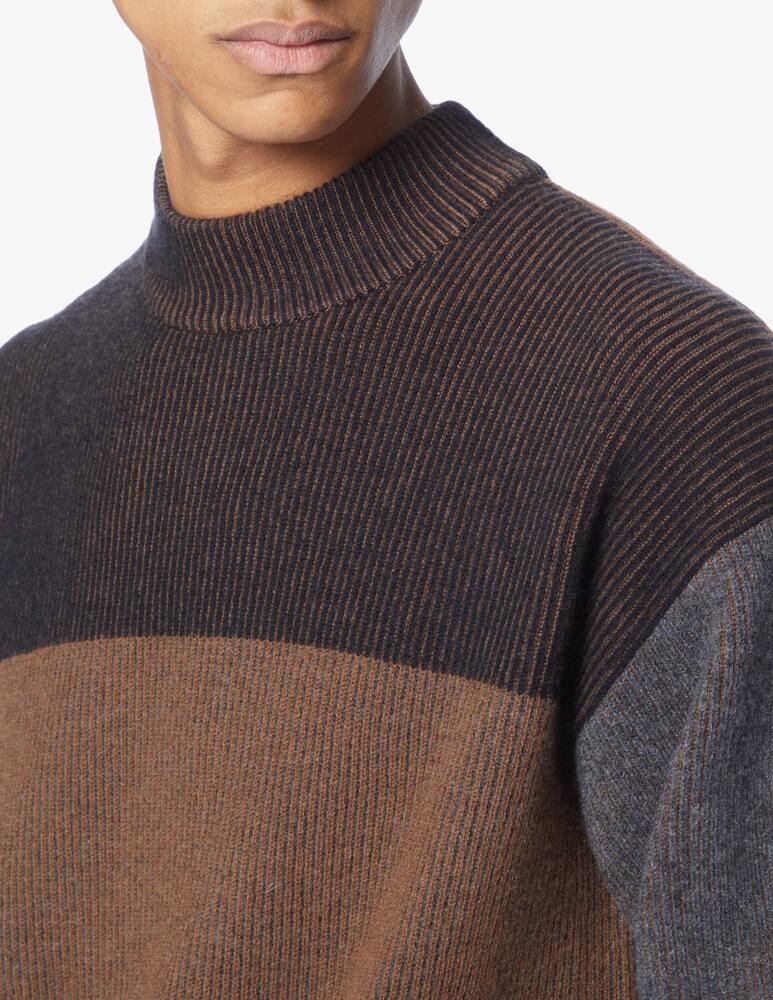 rinascente Zegna Colorblock wool sweater