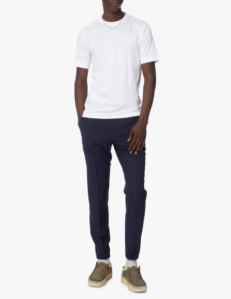 Zegna Maglietta manica corta cotton interlock - bianco - immagine 2 Zegna Maglietta manica corta cotton interlock - bianco - immagine 2