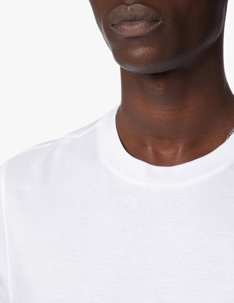 rinascente Zegna Cotton interlock short sleeve t-shirt - white