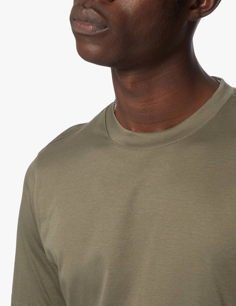 rinascente Zegna Maglietta manica corta cotton interlock - verde